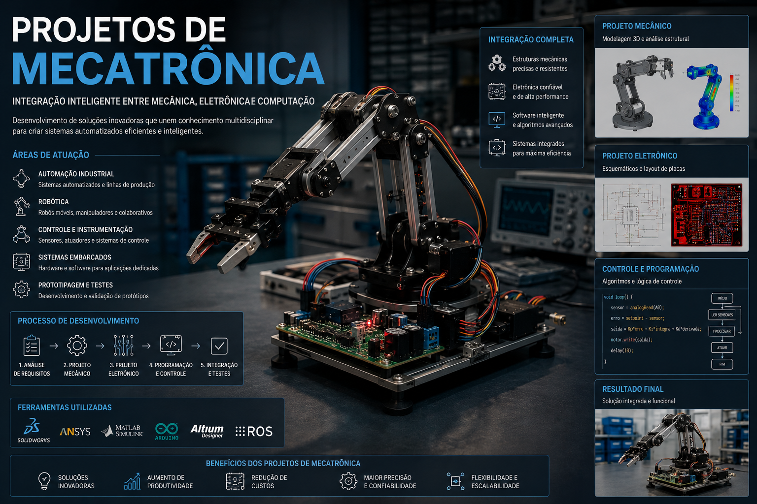 Projetos de Mecatrônica